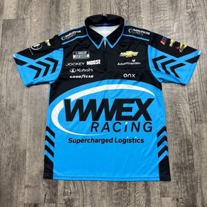 Trackhouse Racing Nascar Pit Crew Shirt Chevy WWEX Racing Sz L